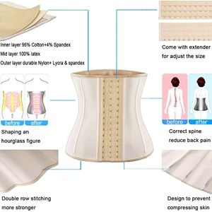 XS Waist Trainer Corset in Nude